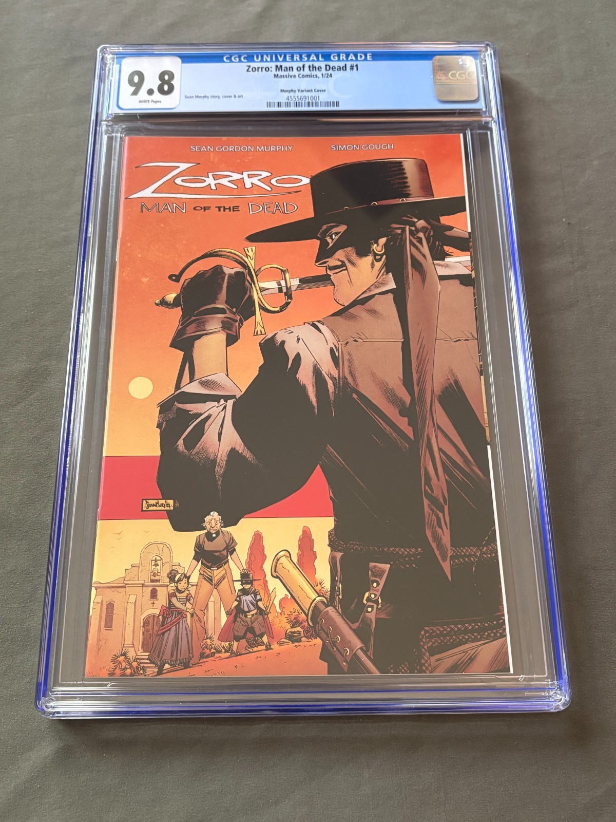 Zorro: Man of the Dead #1-4 Lot CGC 9.8 Sean Murphy Kickstarter Exclusive RARE