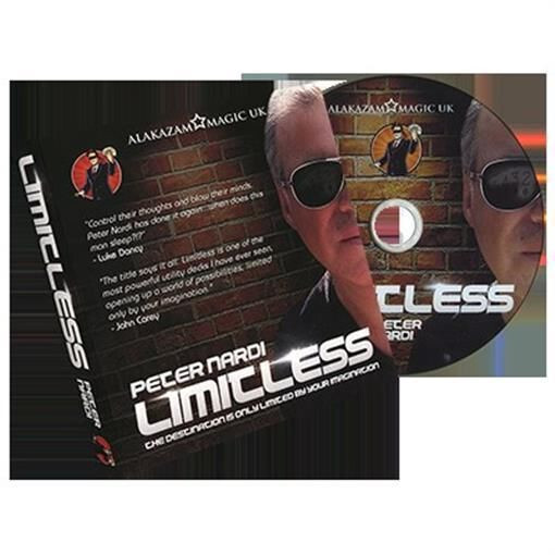 Limitless (Queen of Hearts) DVD and Gimmicks by Peter Nardi - Trick Limitless (Queen of Hearts) DVD and Gimmicks by Peter Nardi - Trick