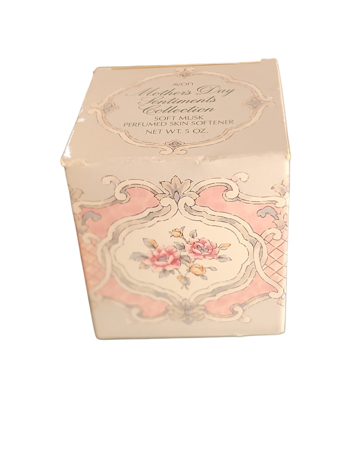 VINTAGE AVON Mother\'s Day Sentiments Collection Soft Musk Perfume Skin Softener