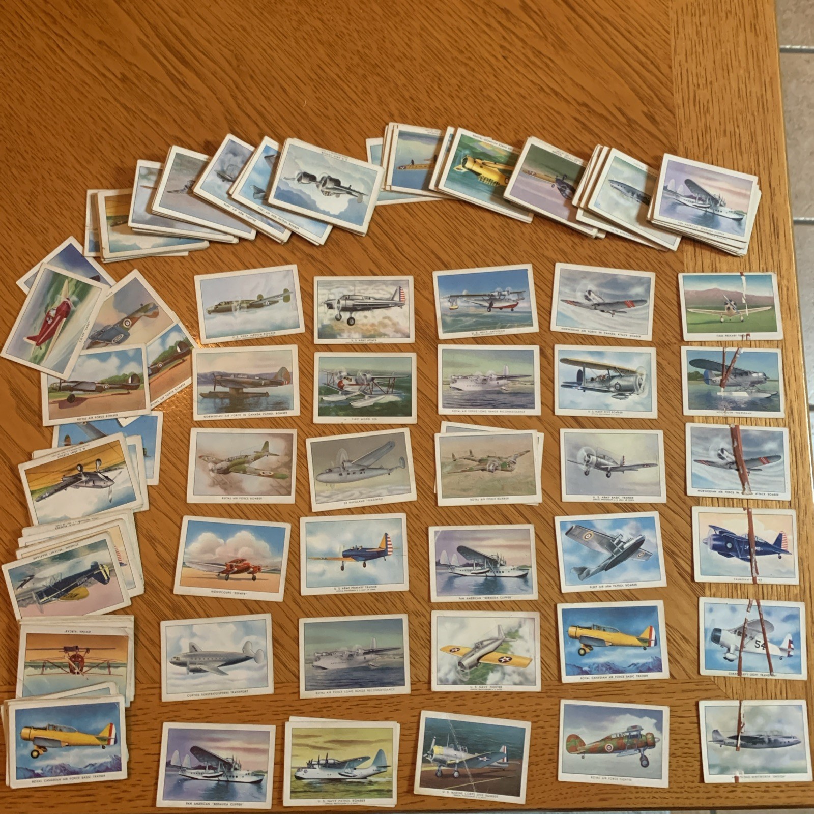 Lot Of 173 Wings Cigarettes Modern Airplanes Trading Card Lot Lot Of 173 Wings Cigarettes Modern Airplanes Trading Card Lot