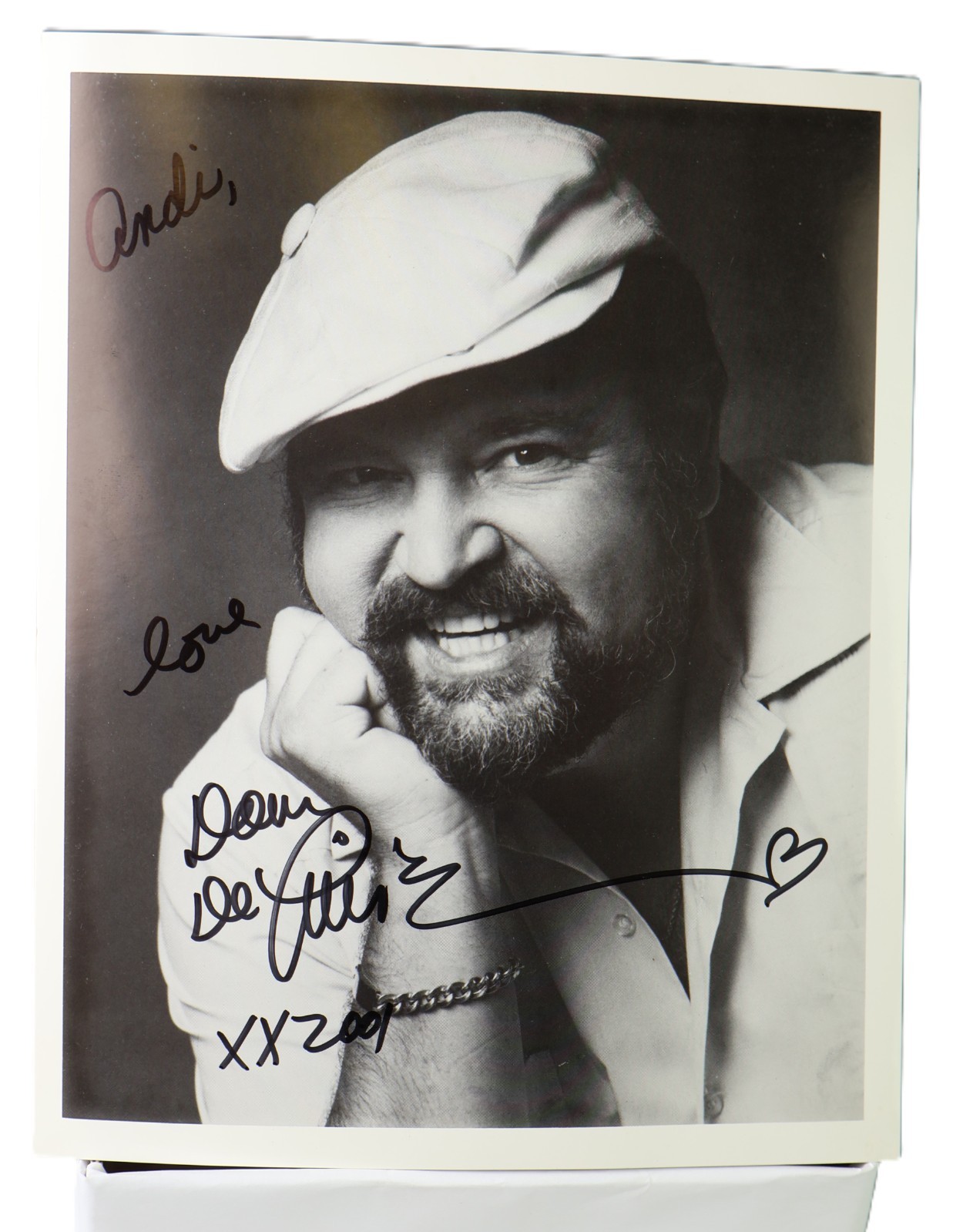 Authenticated Signed Photograph Dom DeLuise 8x10 Comedian