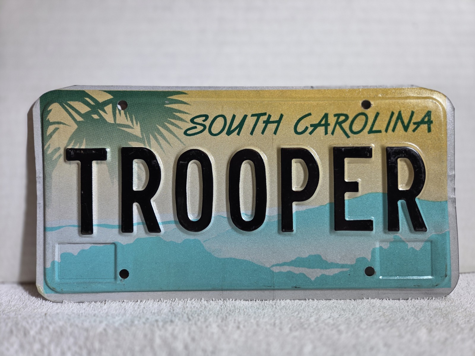 Vintage 2002 South Carolina Vanity License Plate 