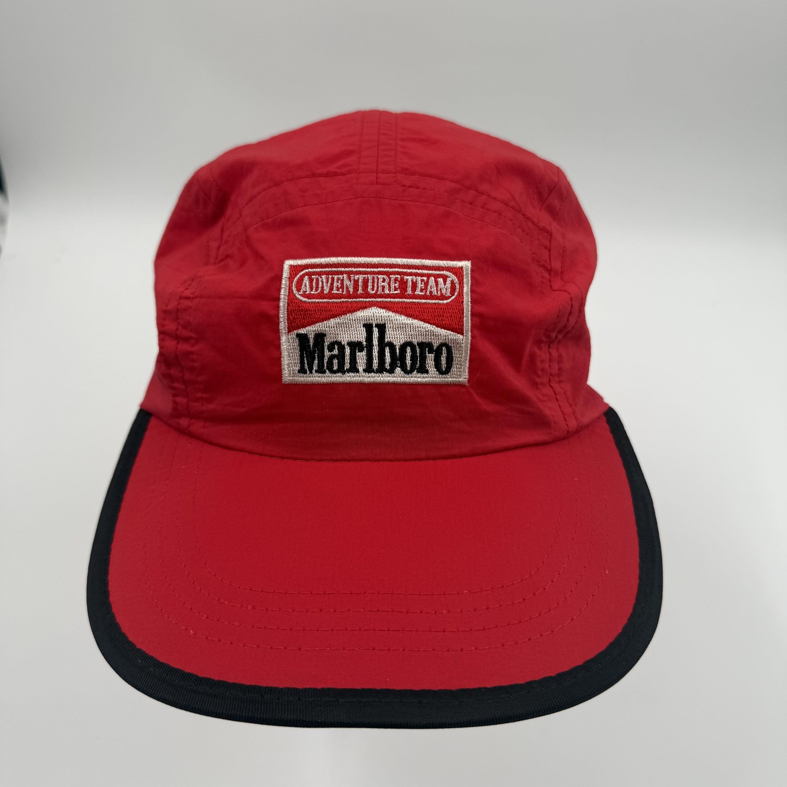 New Vintage Marlboro Adventure Team Red Hat Cap One Size Promo Adjustable Strap