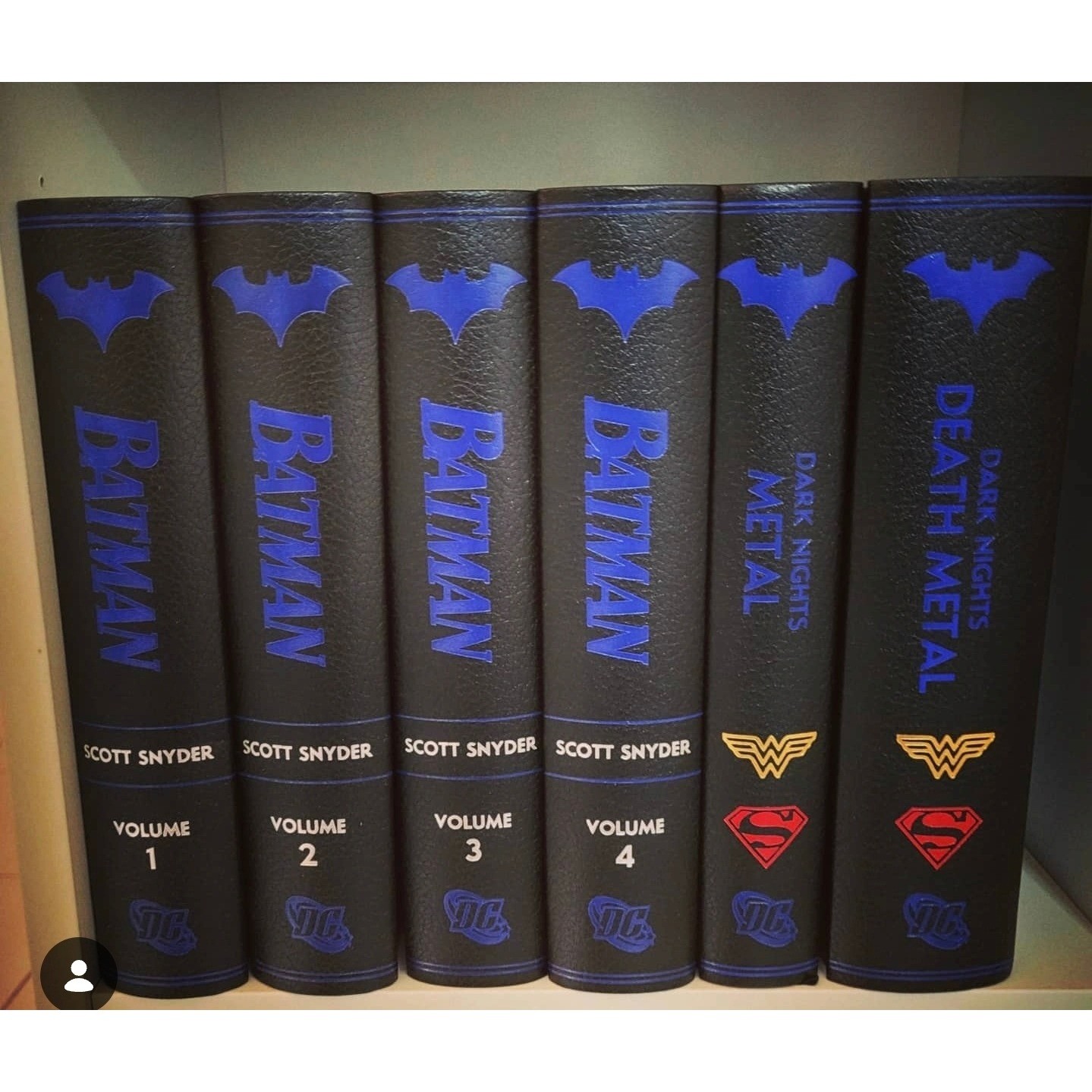DC Comics Batman Scott Snyder Custom Bound Hardcover Set of 6 Complete Run