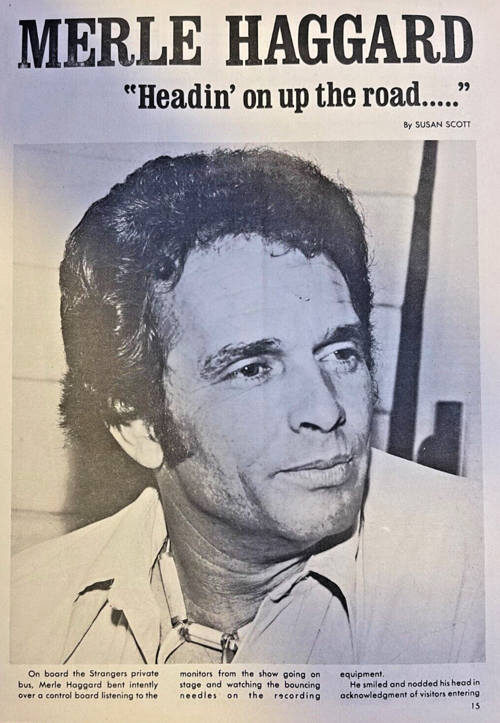 1976 Country Singer Merle Haggard 1976 Country Singer Merle Haggard