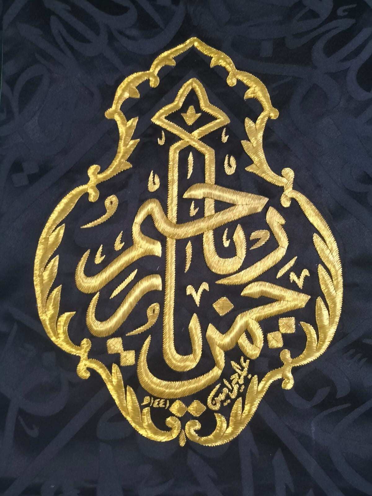 Handcrafted Qandeel model of kaaba kiswah-Islamic Collectibles for Decor-Gifts
