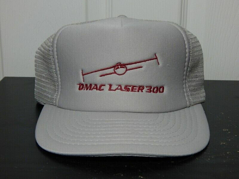 EXTREMELY RARE aircraft snapback hat OMAC Ayers NASA Laser 300 cap READ HISTORY