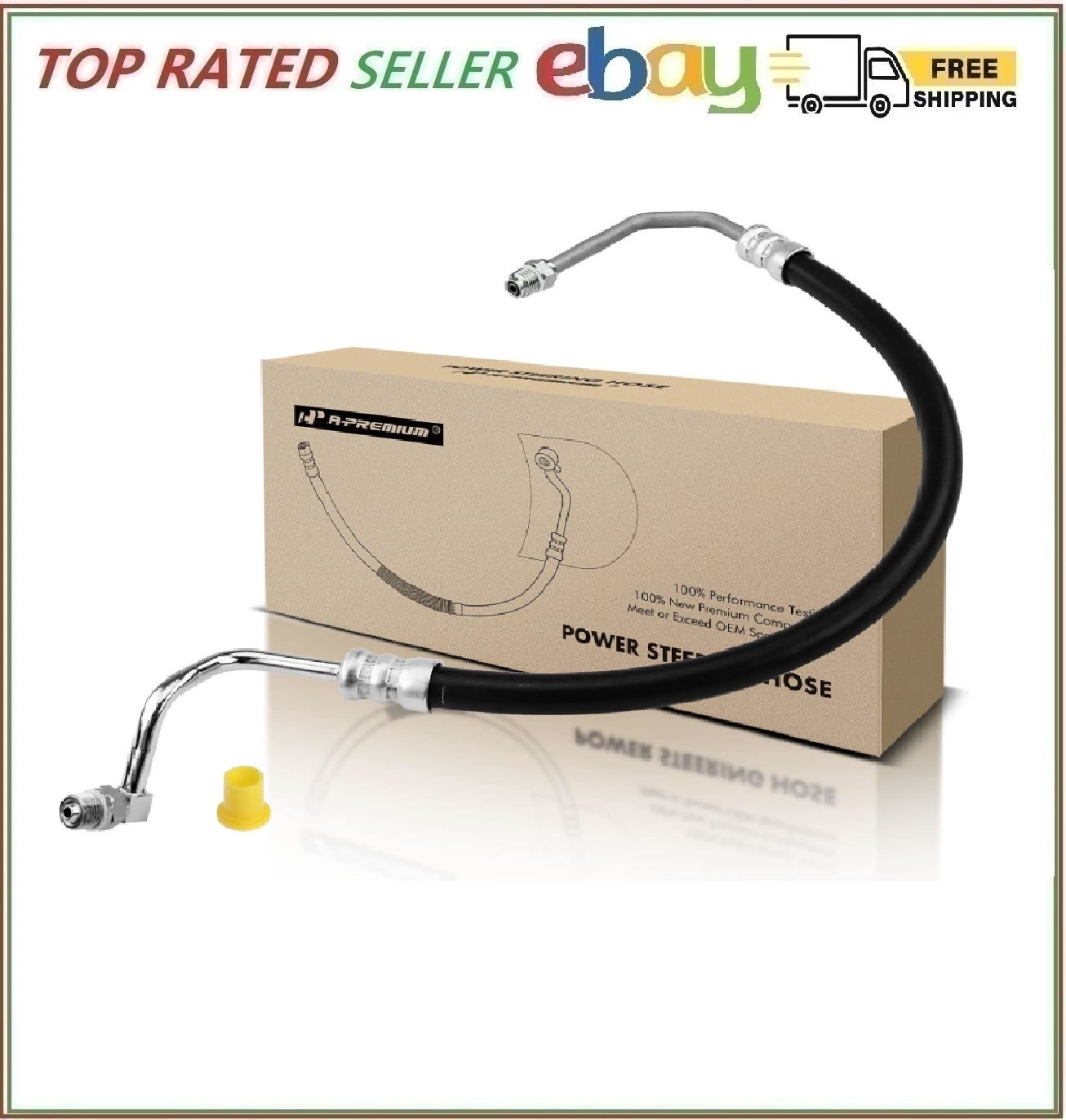 A-Premium Power Steering Pressure Hose Line Assembly Compatible with Ford Exc... A-Premium Power Steering Pressure Hose Line Assembly Compatible with Ford Exc...