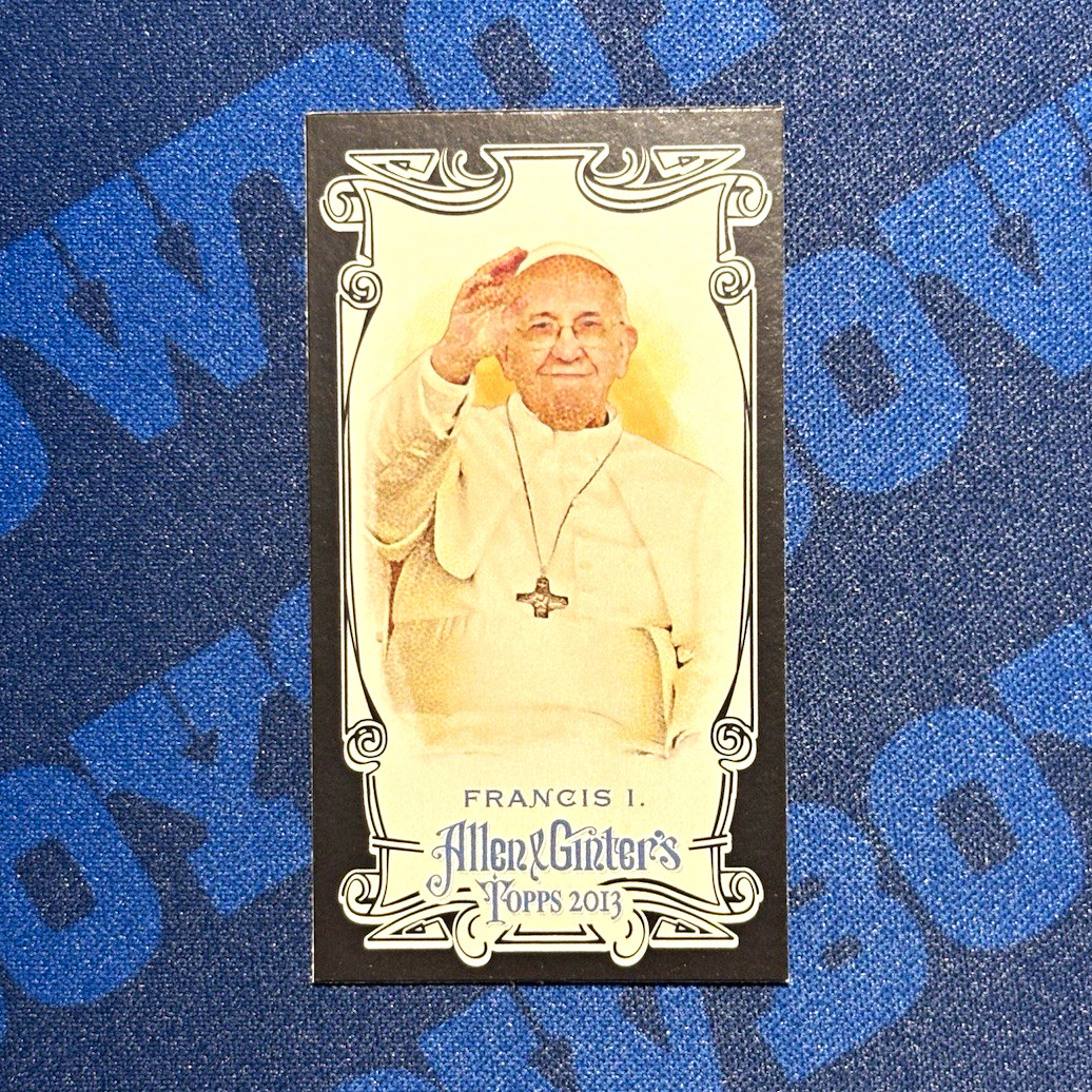 Topps 2013 Allen & Ginter's The World's Champions Mini Pope Francis I #217 Card