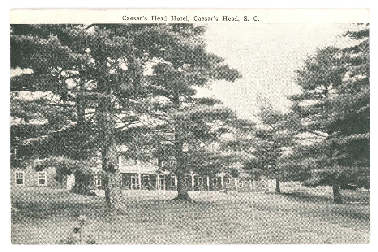 Caesars Head SC Postcard Caesars Head Hotel 1940 Caesars Head SC Postcard Caesars Head Hotel 1940