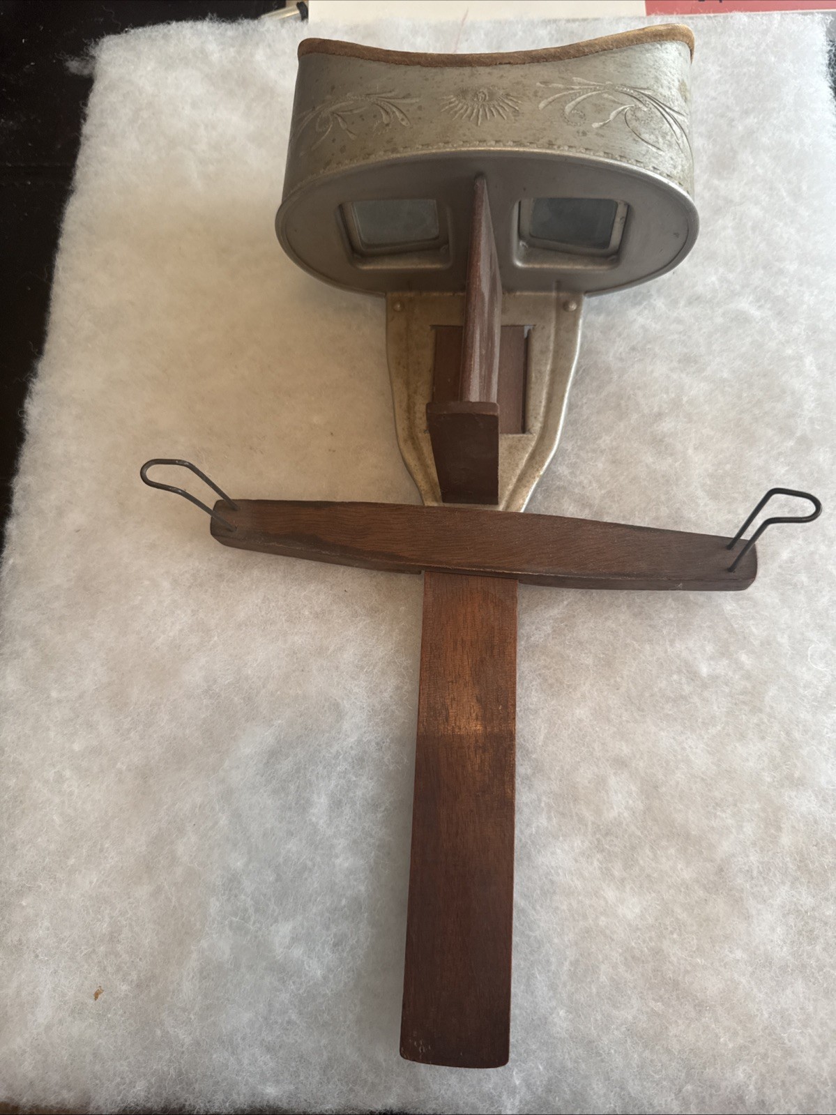 Antique Stereoscope Viewer Underwood & Underwood New York Sun Sculpture Nice