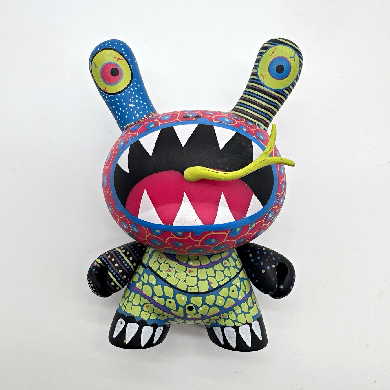 Kidrobot Dunny Necuc Azteca II Monster Vinyl Art Figure Designer Toy 2011 Kidrobot Dunny Necuc Azteca II Monster Vinyl Art Figure Designer Toy 2011