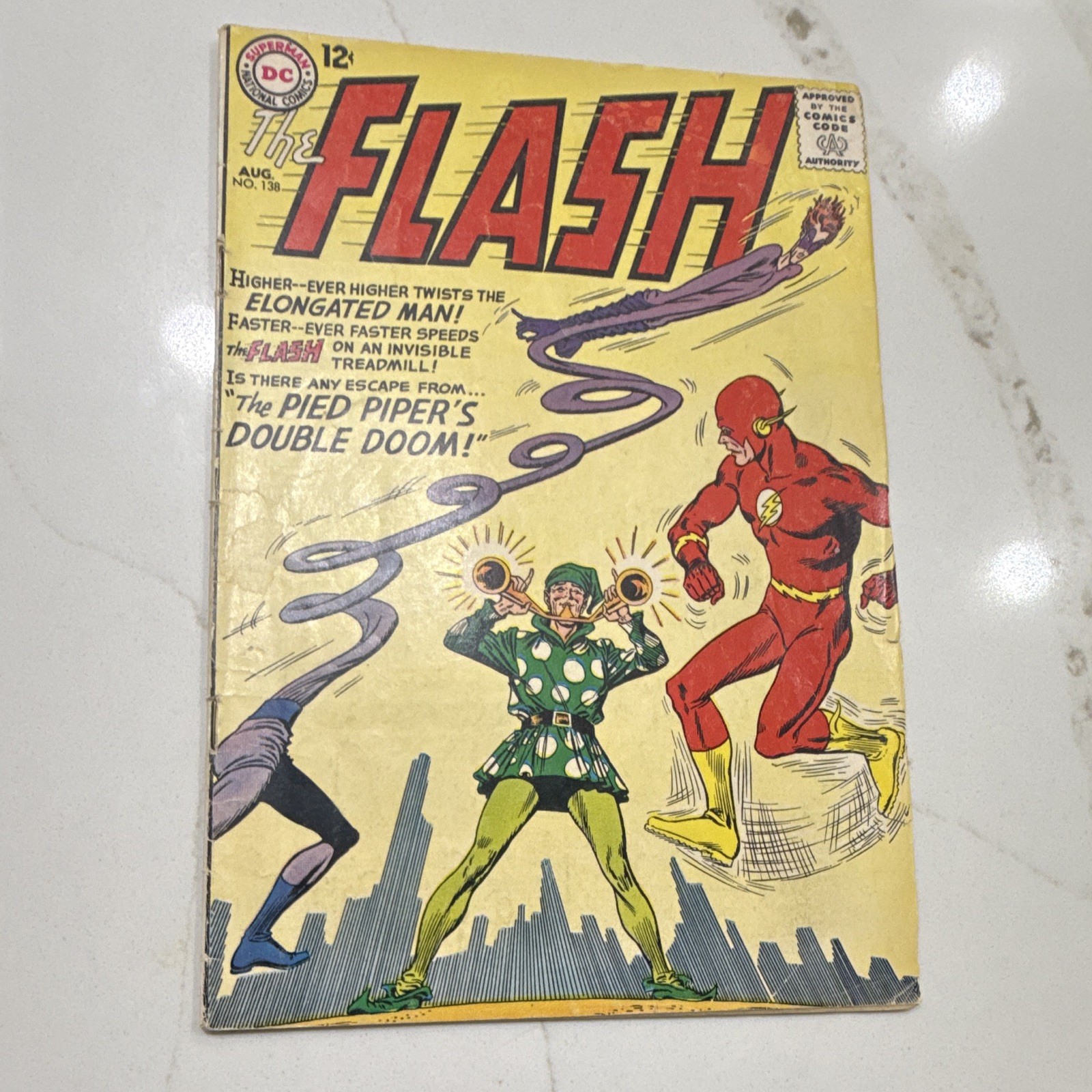 Flash 138 & 170 Silver Age Low Grade DC Comics