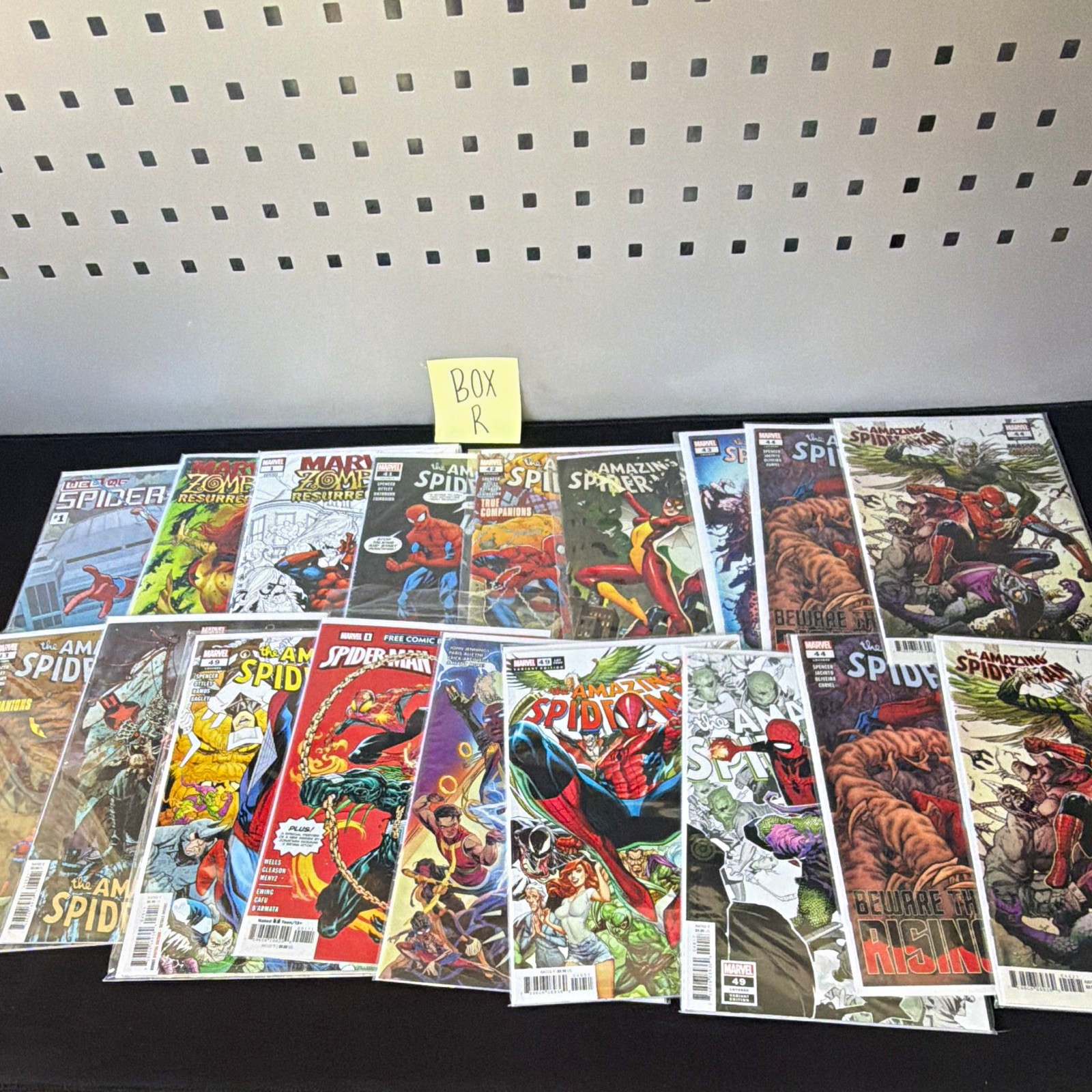 marvel the amazing spider-man comic book lot mixed issues modern age color
