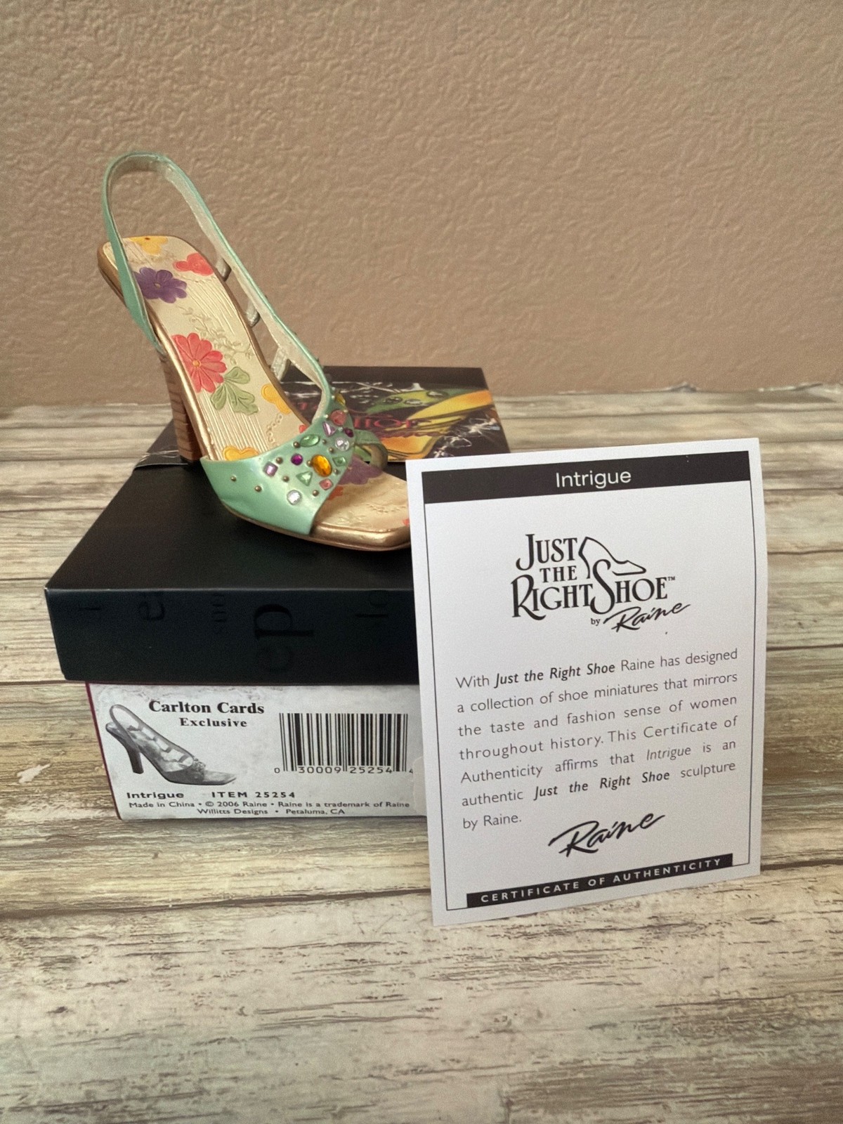 2006 Just the Right Shoe Raine Carlton Cards 