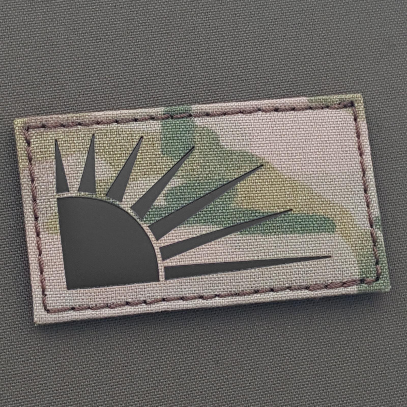 IR modern Ireland Sunburst An Gal Gréine Irish multicam morale patch IR modern Ireland Sunburst An Gal Gréine Irish multicam morale patch