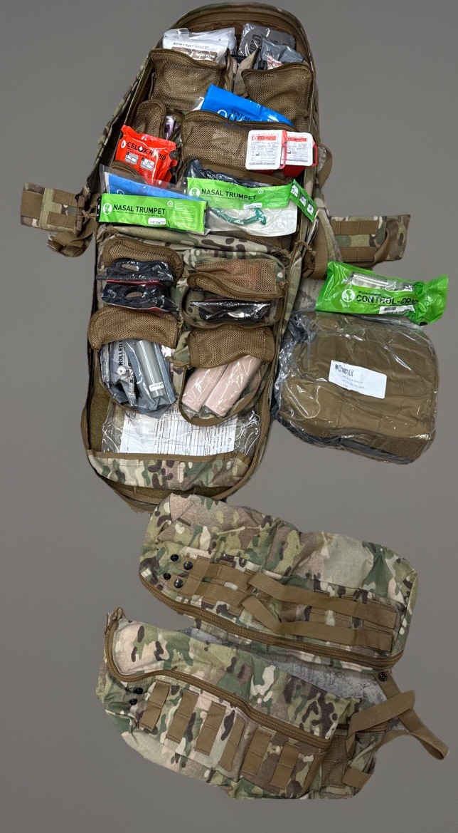 Rare Full Safeguard Medical Mojo Multi-Mission Aid Bag Military Medical Gear