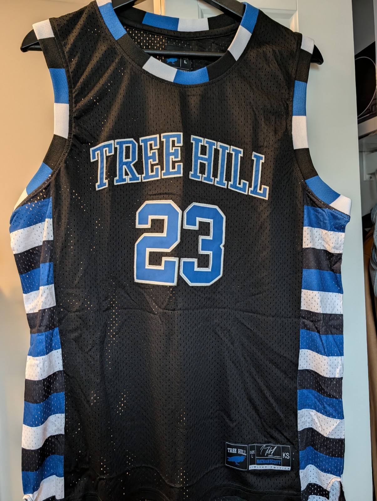 One Tree Hill Signed Jersey James Lafferty Chad Michael Murray