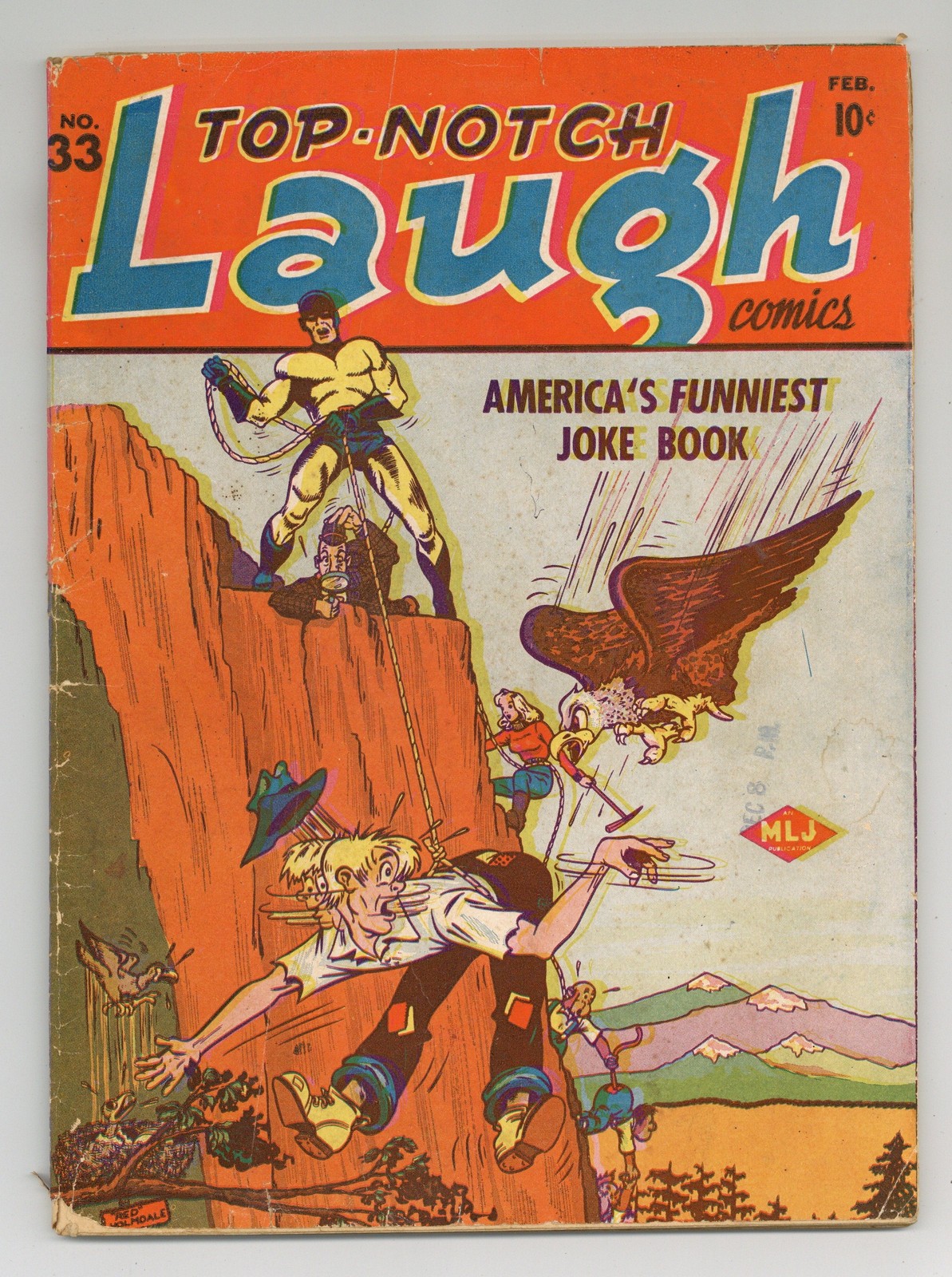 Top-Notch Comics #33 PR 0.5 1943