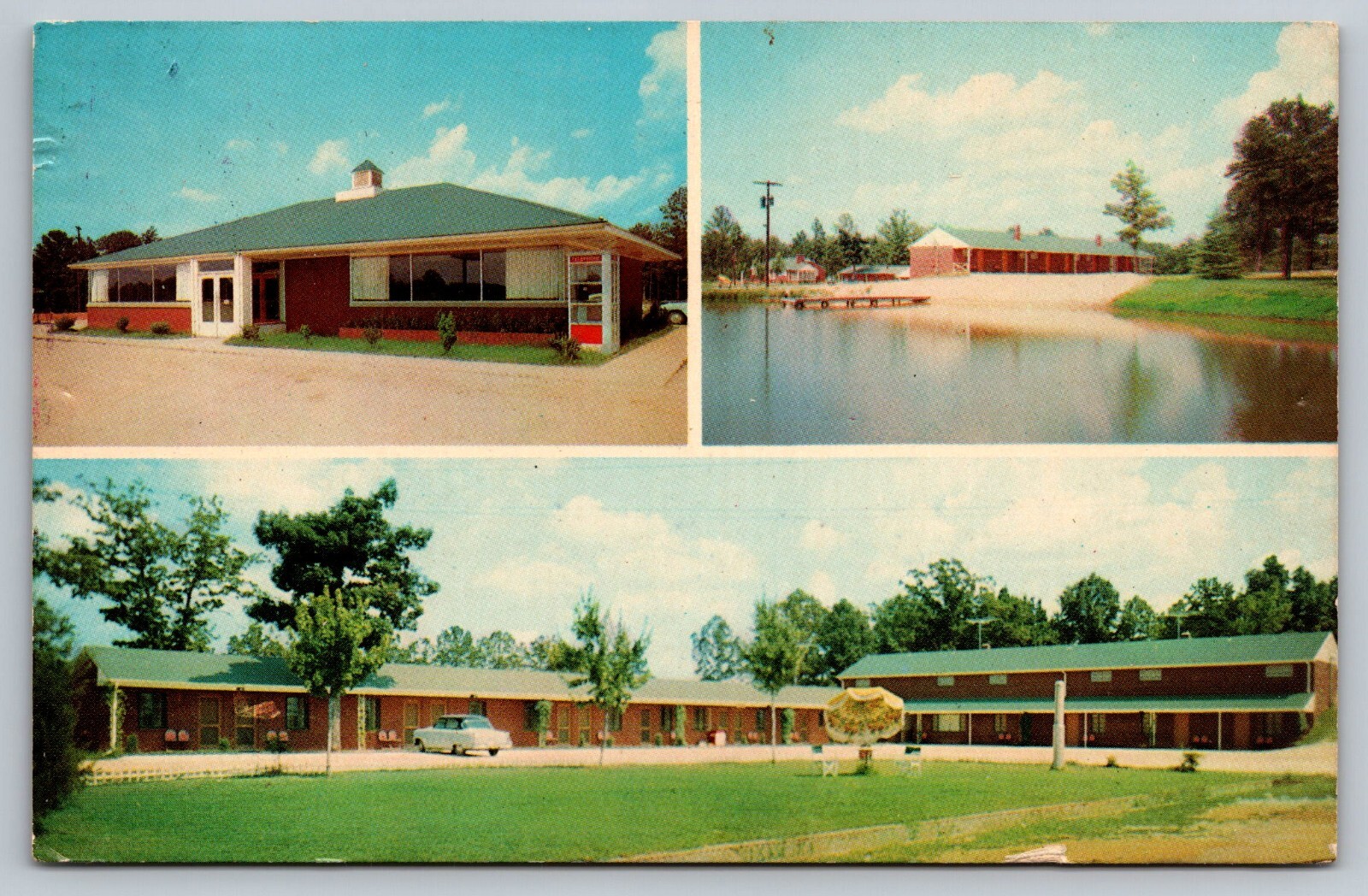 Postcard Candor North Carolina Blake's Motel & Restaurant Biscoe Circa 1950 A14 Postcard Candor North Carolina Blake's Motel & Restaurant Biscoe Circa 1950 A14