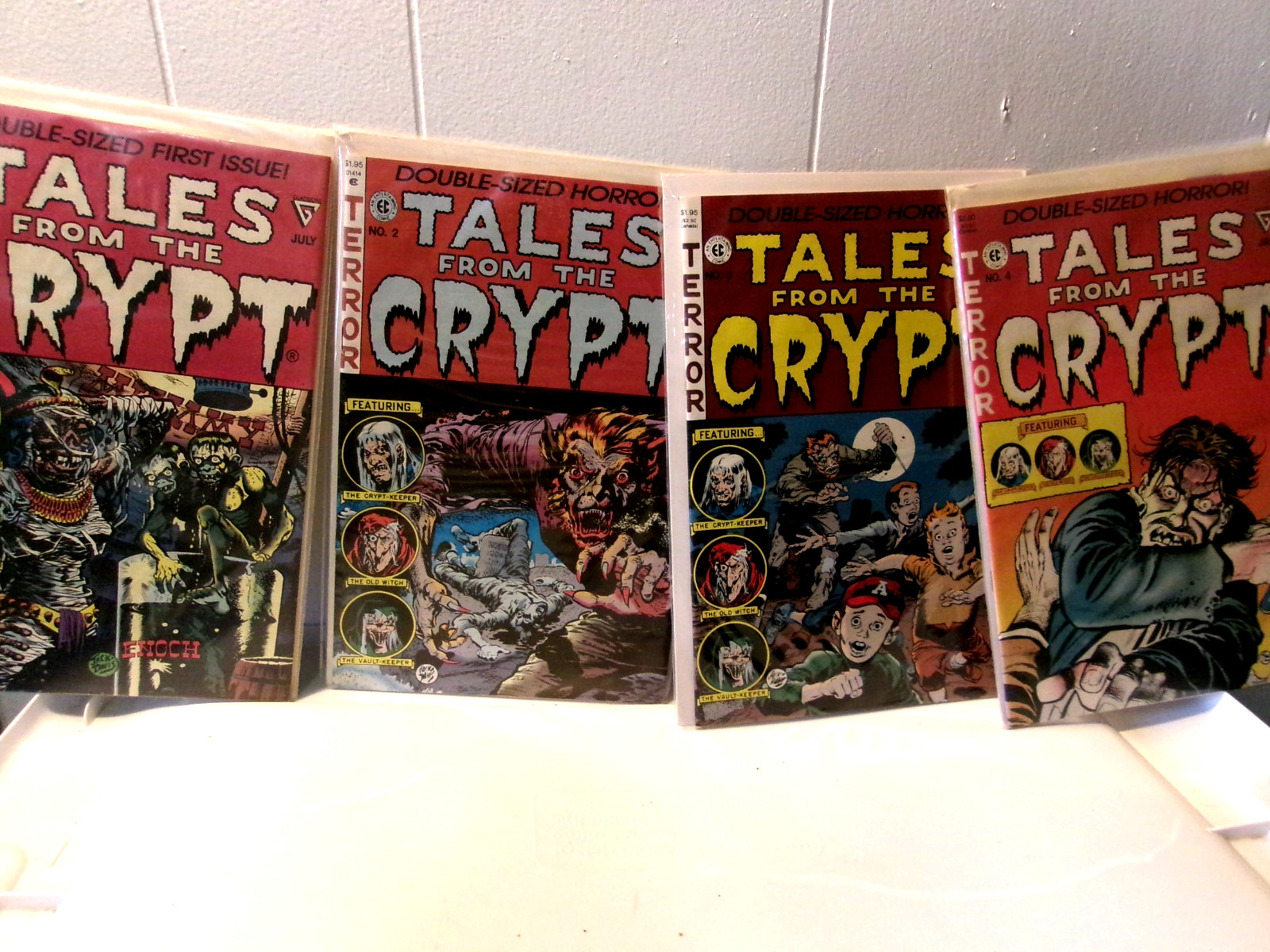 Tales from the Crypt #1#2 #3 #4 Lot (1990s, Gladstone) EC Comics Reprints,NM