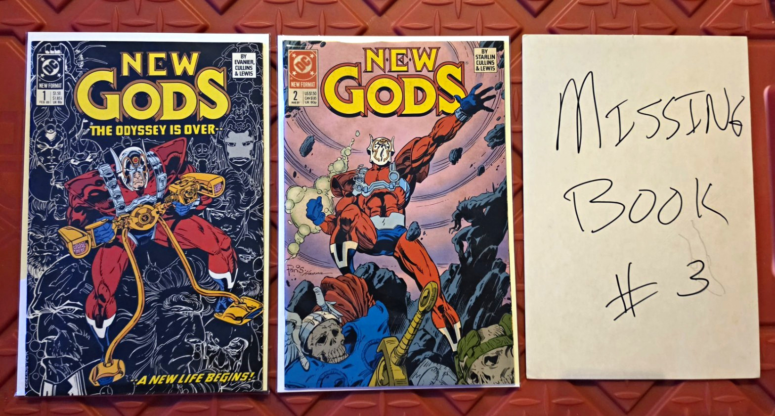 DC New Gods #1 thru #25 - 1971 Bronze Age - Orion - Jack Kirby Cover - Foil