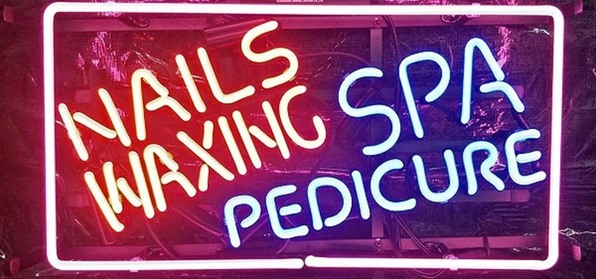 Nails Waxing Spa Pedicure Rectangle 24\