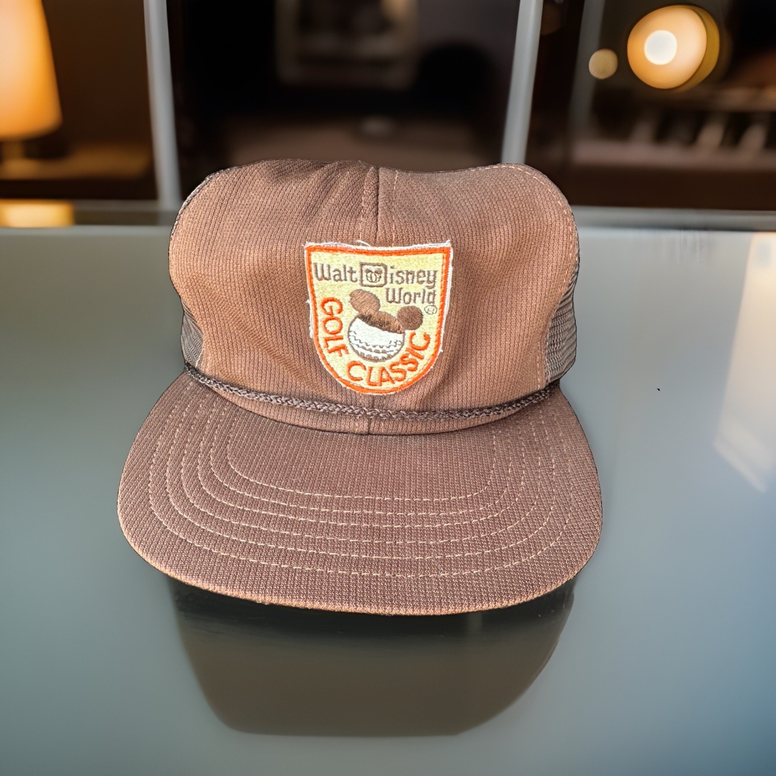 Early 1970s Walt Disney World Golf Classic Hat Cap With Patch