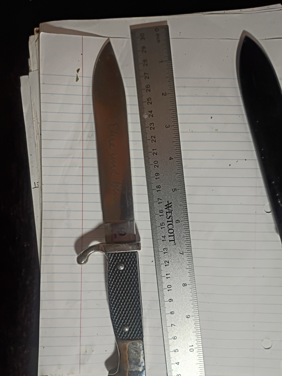 Hartkopf Solingen German Youth Knife Vintage Never Used Never Sharpened.