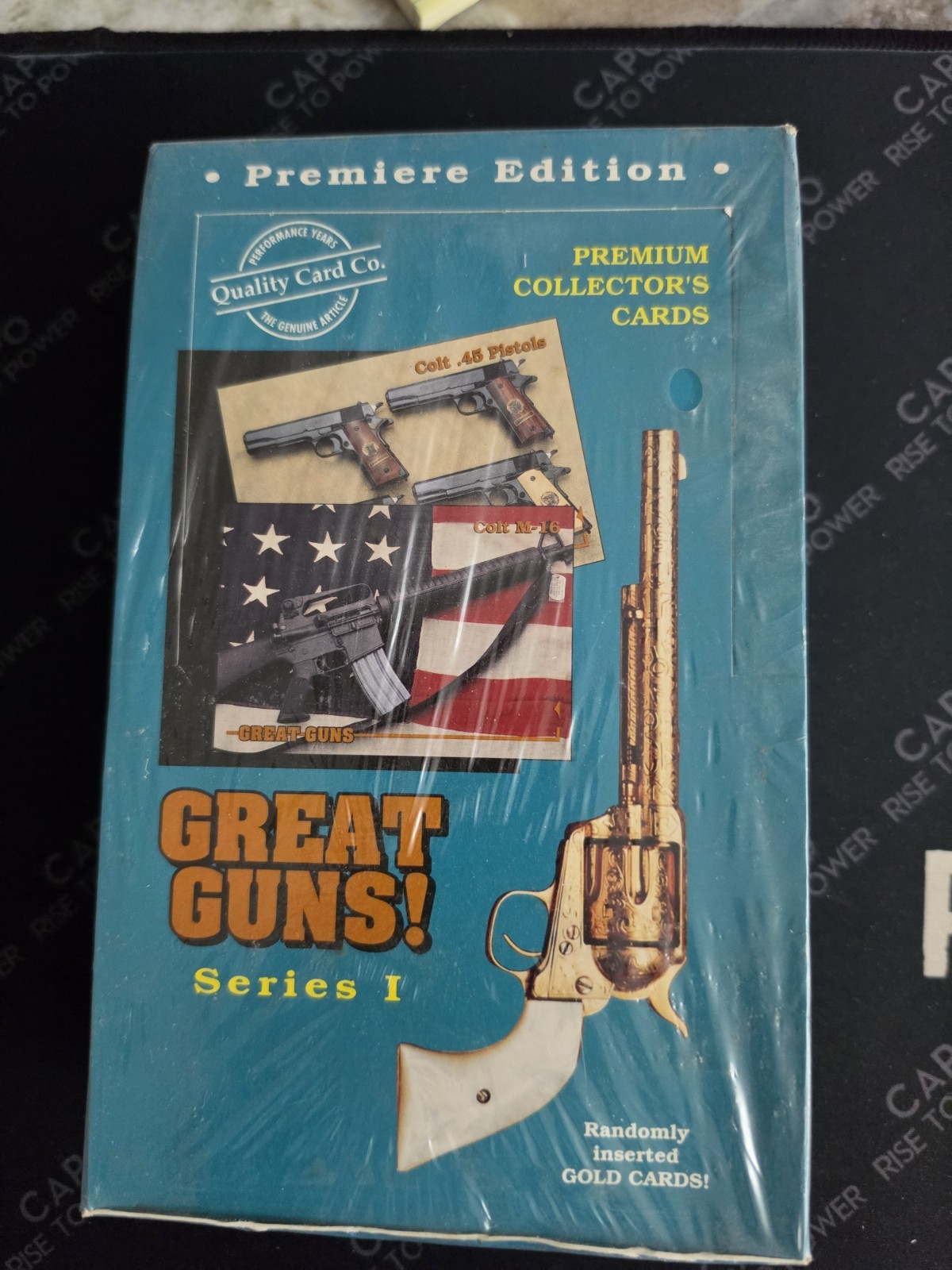 1993 Great Guns Series 1 Premiere Edition Sealed Trading Card Box 36 Pks - NOS