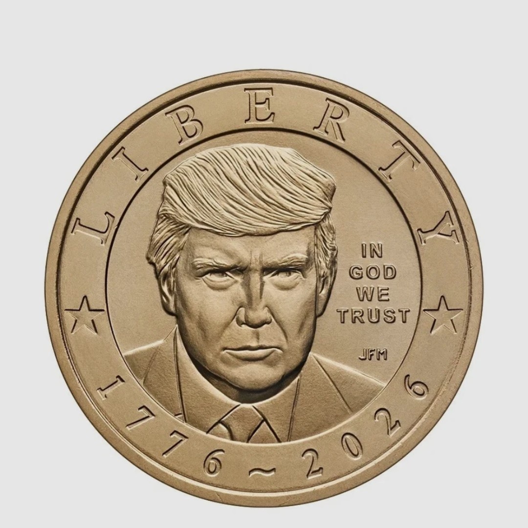 2026 P President Trump Semiquincentennial $1 Coin from US MINT bag 2026 P President Trump Semiquincentennial $1 Coin from US MINT bag