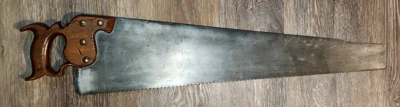 Antique Vintage Henry Disston & Son\'s  1880 No. 7 Rip Saw 26\