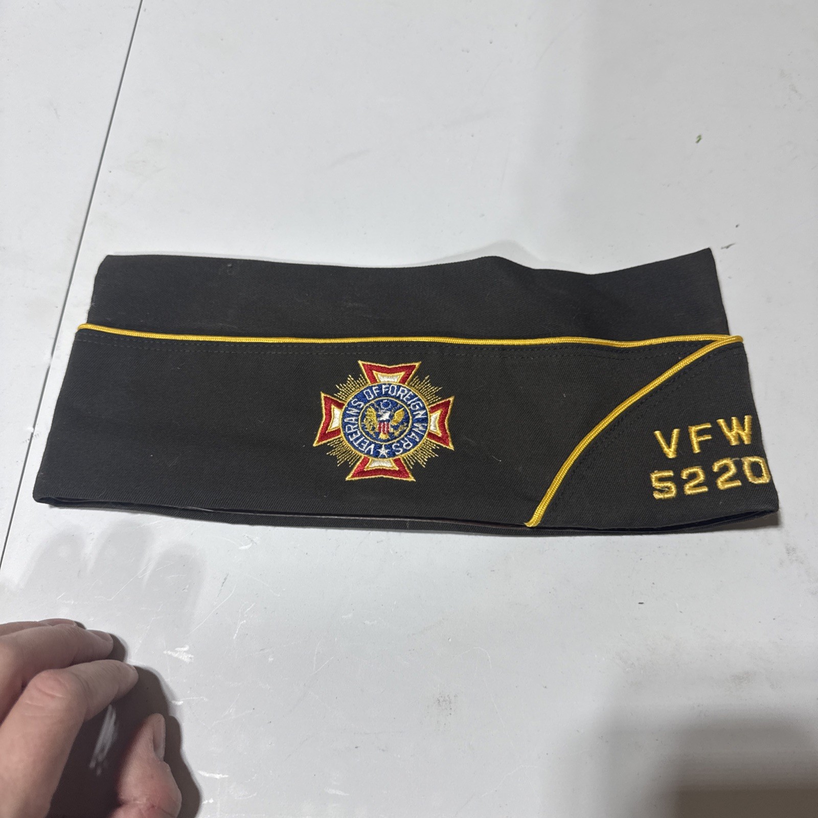 Vintage VFW 5220 Illinois Veterans Of Foreign Wars Cap T1