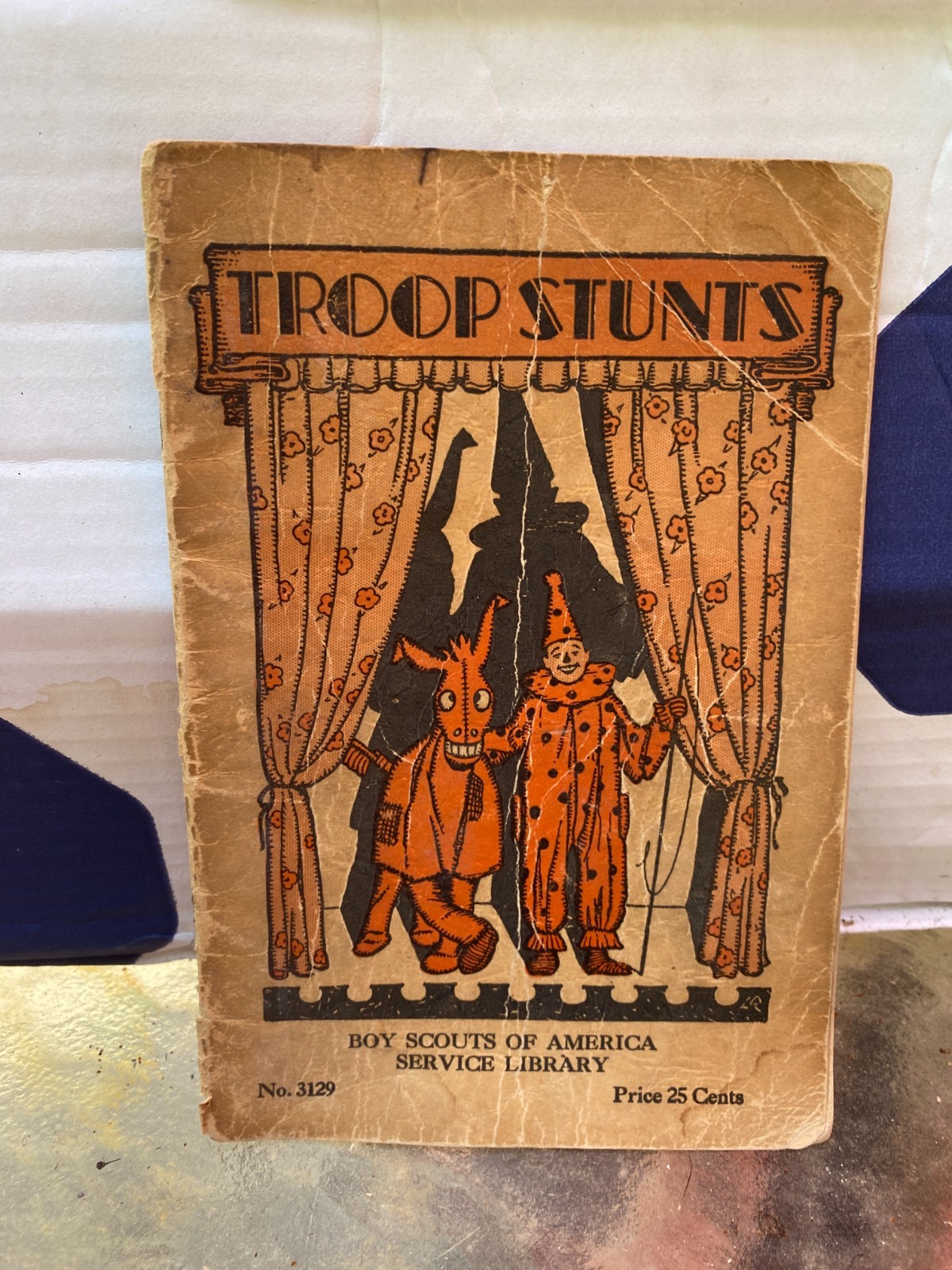 VTG Boy Scouts of America Troop Stunts 1931 VTG Boy Scouts of America Troop Stunts 1931
