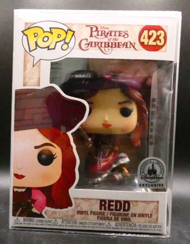 Funko Pop Vinyl Pirates of the Caribbean Redd #423 Disney Parks Exclusive 2019 Funko Pop Vinyl Pirates of the Caribbean Redd #423 Disney Parks Exclusive 2019