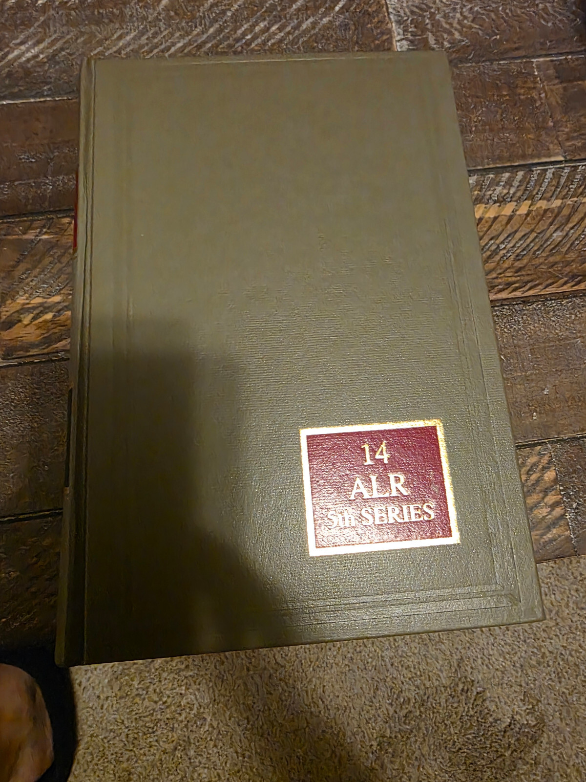 Law Reference Book American Law Reports 5th series Volume #14 Law Reference Book American Law Reports 5th series Volume #14