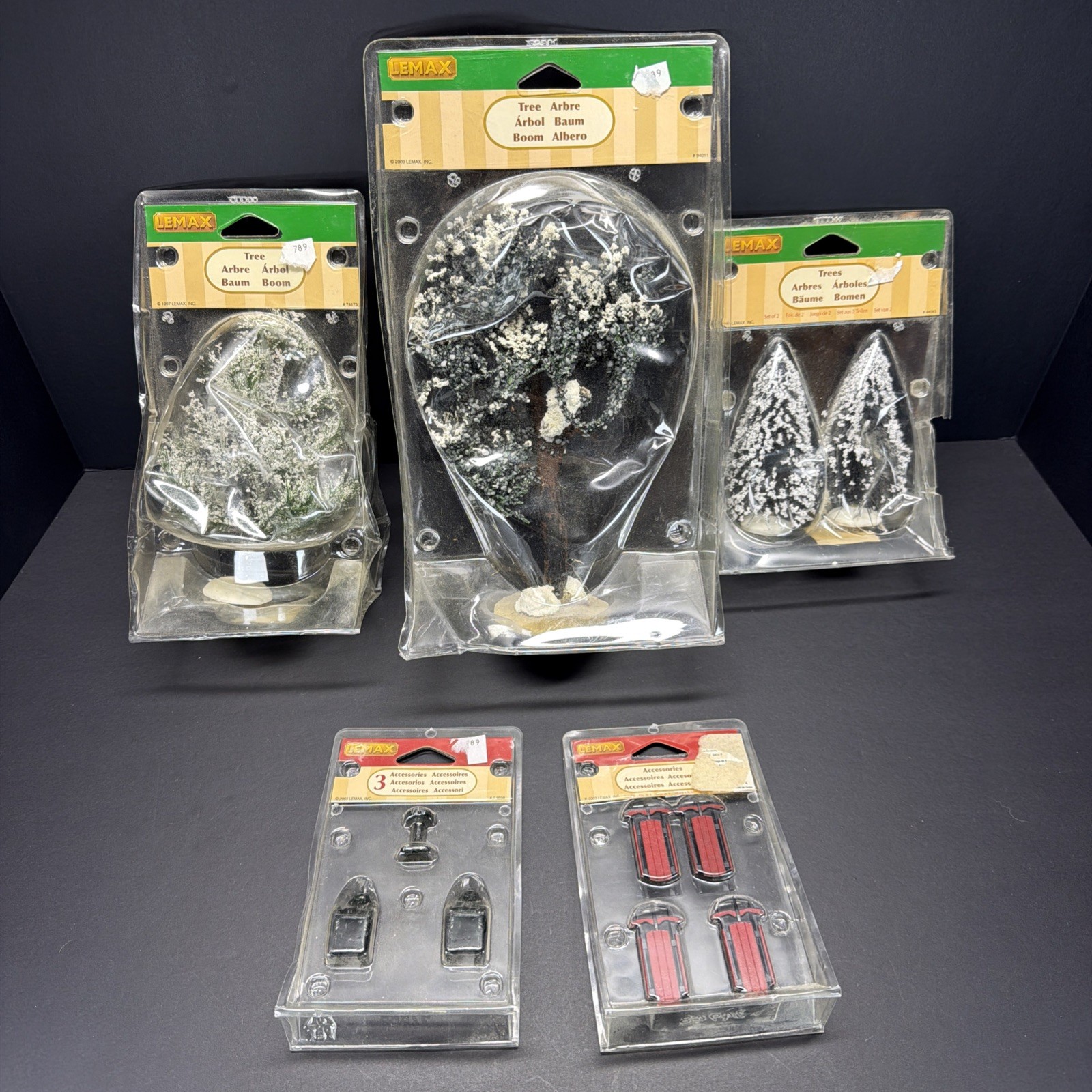 Lemax Figurine/Accessory Lot Of 5 NEW 