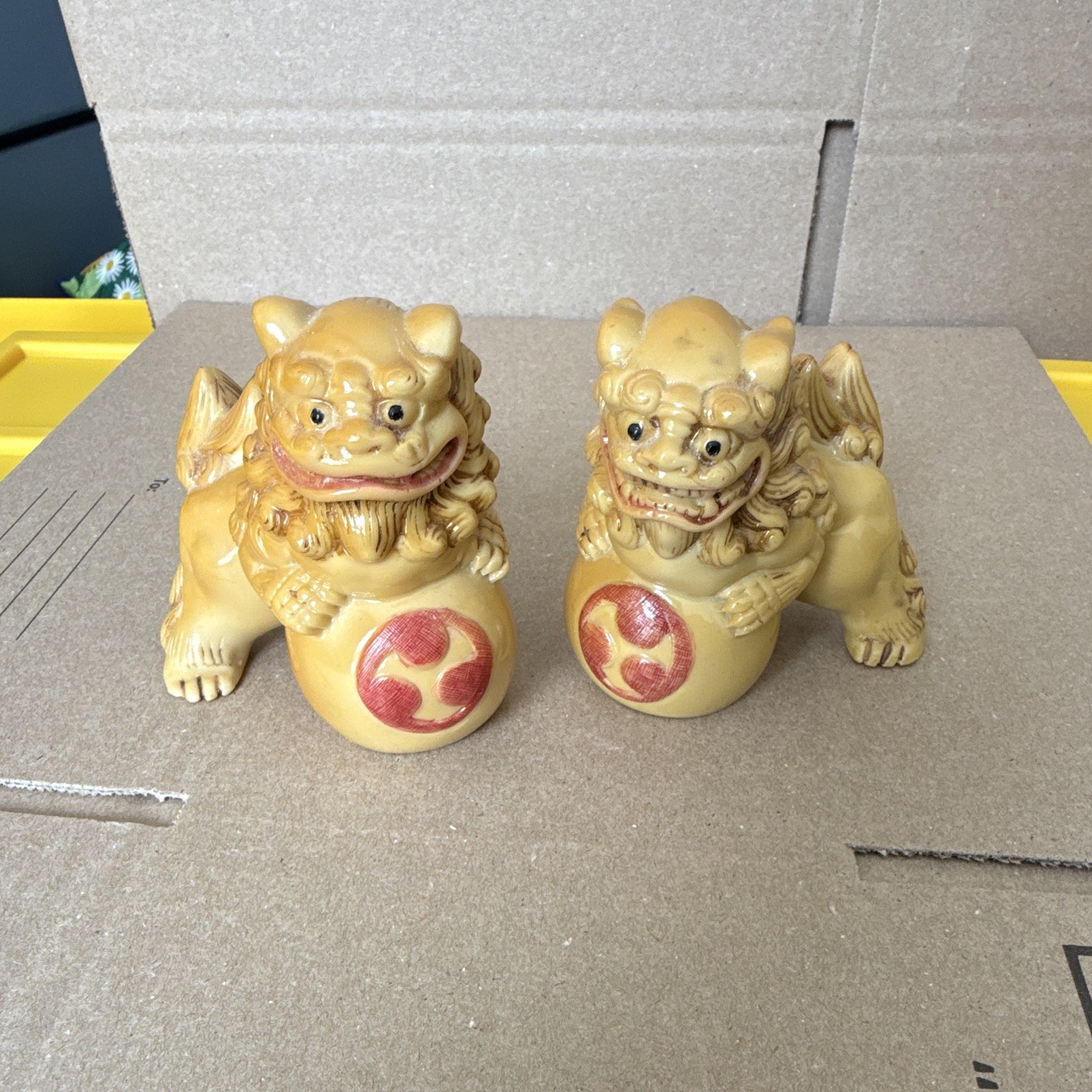 Asian Dragon Figurine Vintage (2 piece set) Asian Dragon Figurine Vintage (2 piece set)