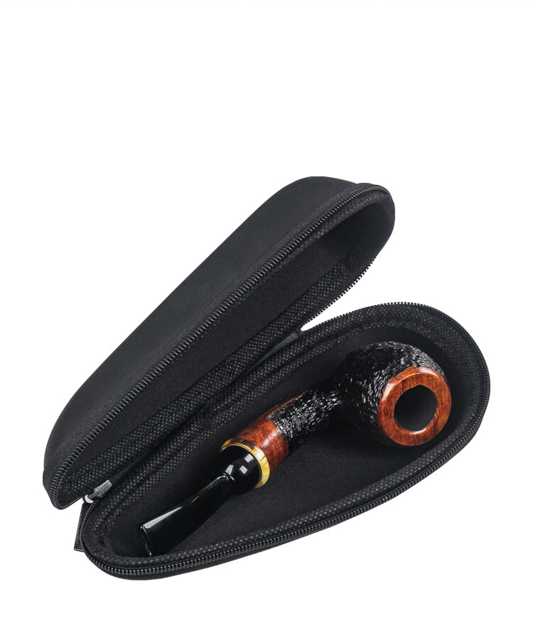 Portable Black EVA Triangle Single Pipe Storage Bag Travel Storage Bag Pipe Tool Portable Black EVA Triangle Single Pipe Storage Bag Travel Storage Bag Pipe Tool