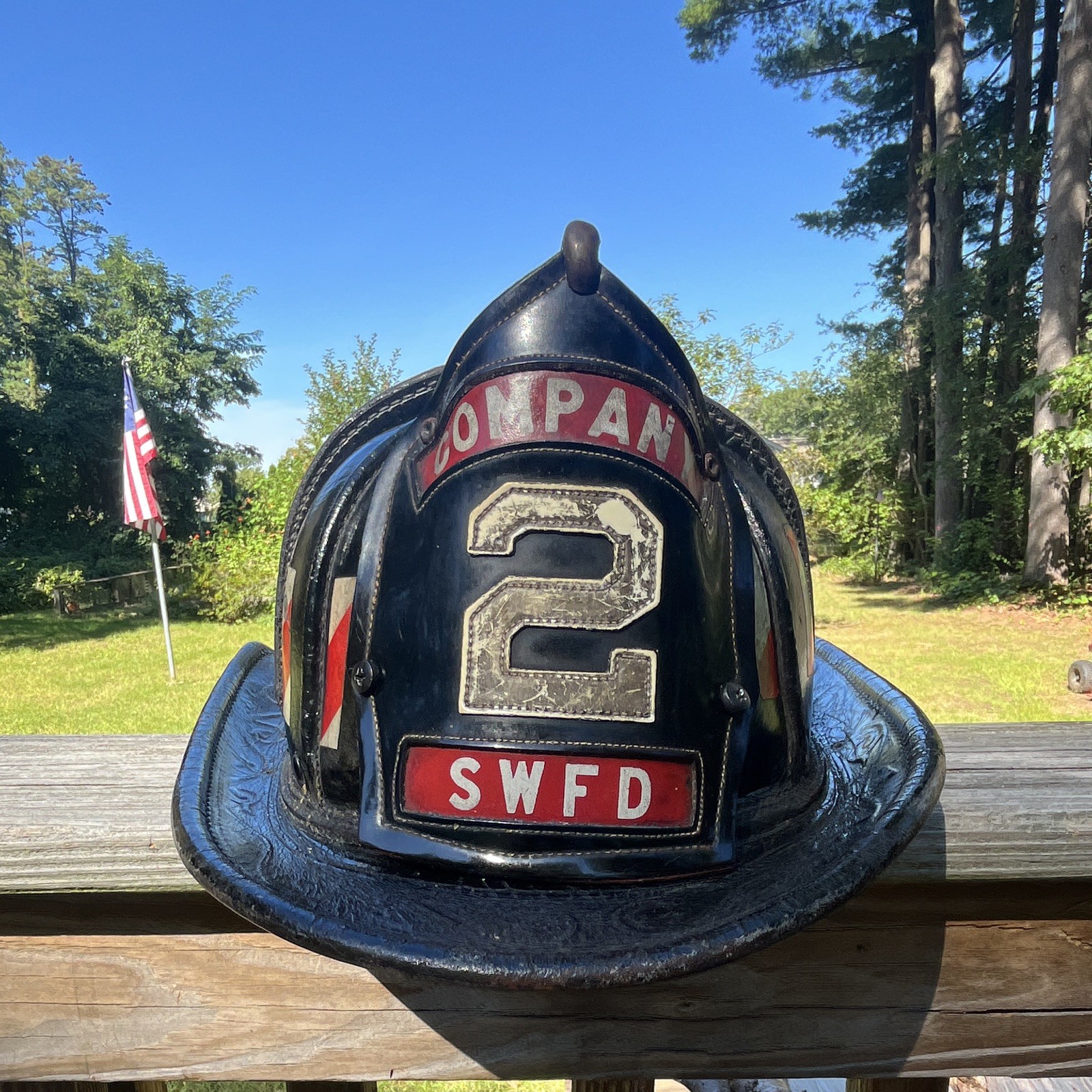 Cairns & Brother Inc Vintage Firefighter Metal Helmet Clifton, New Jersey Cairns & Brother Inc Vintage Firefighter Metal Helmet Clifton, New Jersey