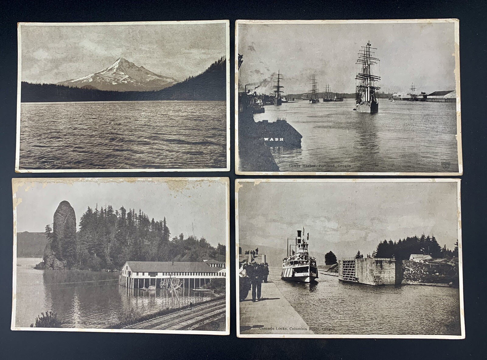 OREGON BEAUTIFUL POSTCARDS (11) - vintage Victorian antiques, blank back, unused OREGON BEAUTIFUL POSTCARDS (11) - vintage Victorian antiques, blank back, unused