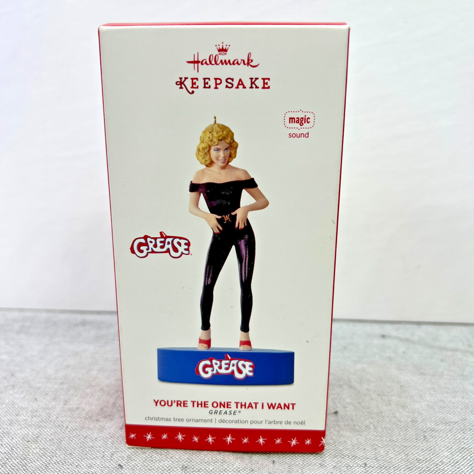 2016 Hallmark Grease Ornament You’re the One That I Want Olivia Newton John New