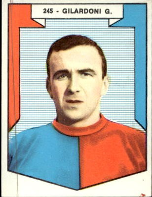 Imperia 1965/66 footballers figurine New # 245 GILARDONI G.
