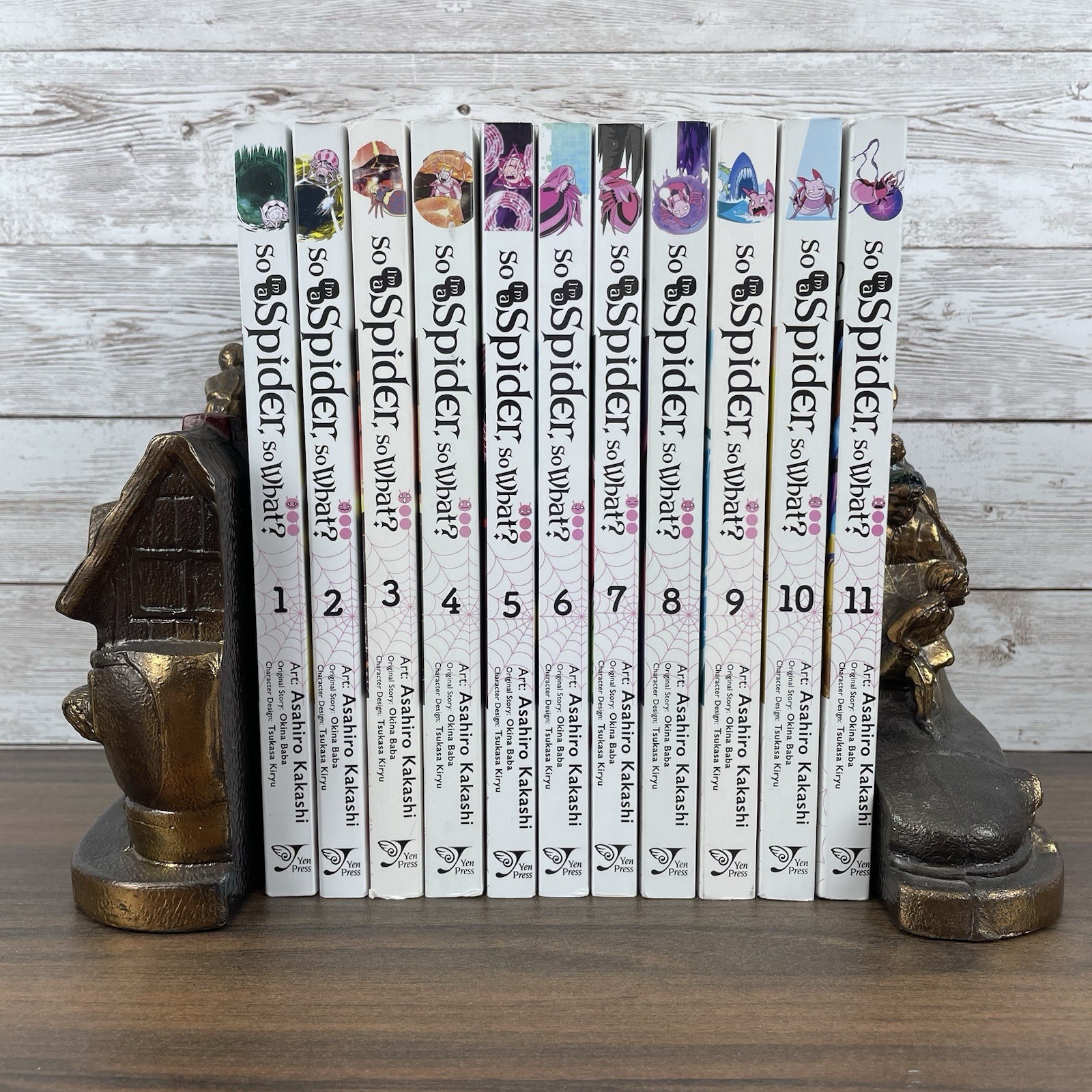 So I\'m a Spider So What? Manga Volumes 1-11 2017-2022 Asahiro Kakashi So I\'m a Spider So What? Manga Volumes 1-11 2017-2022 Asahiro Kakashi