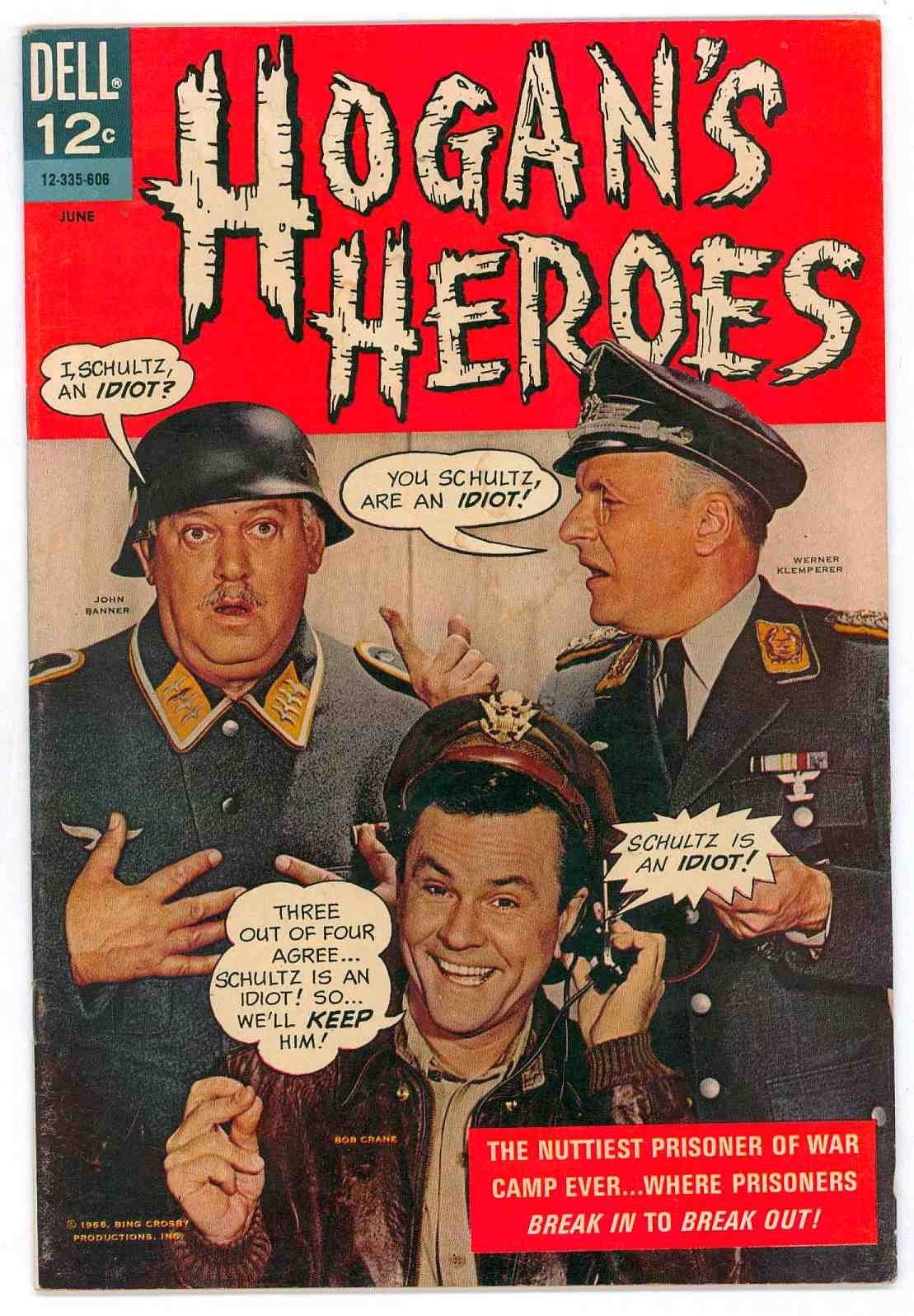 Hogan's Heroes #1 VF+8.5 Dell Comics 1966 Vintage Silver Age Photo Comic Cover Hogan's Heroes #1 VF+8.5 Dell Comics 1966 Vintage Silver Age Photo Comic Cover