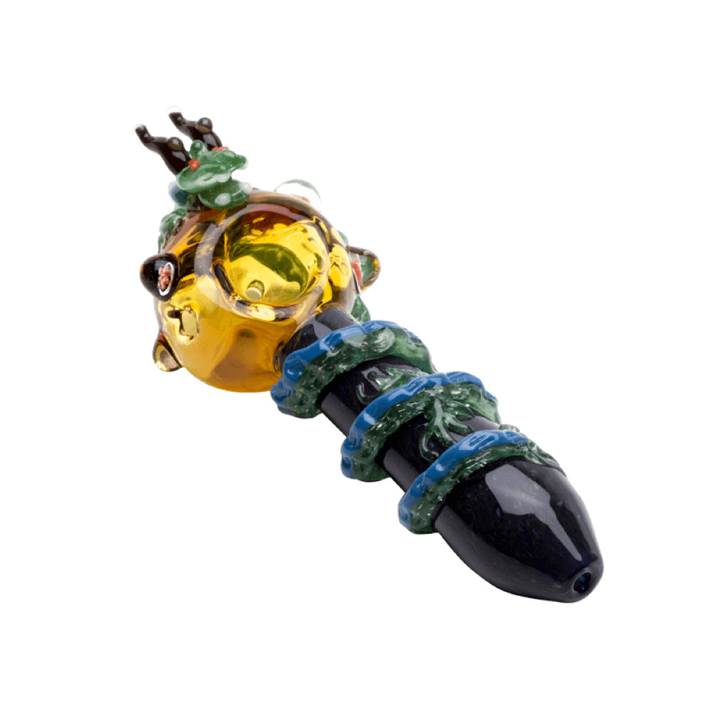 Empire Glassworks Dragon Sphere Hand Pipe - Small