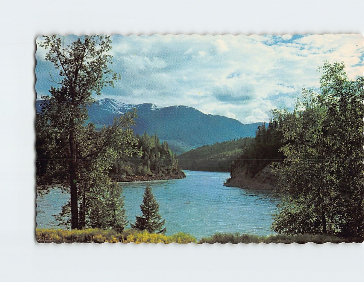 Postcard Skeena River Yellowhead West British Columbia Canada