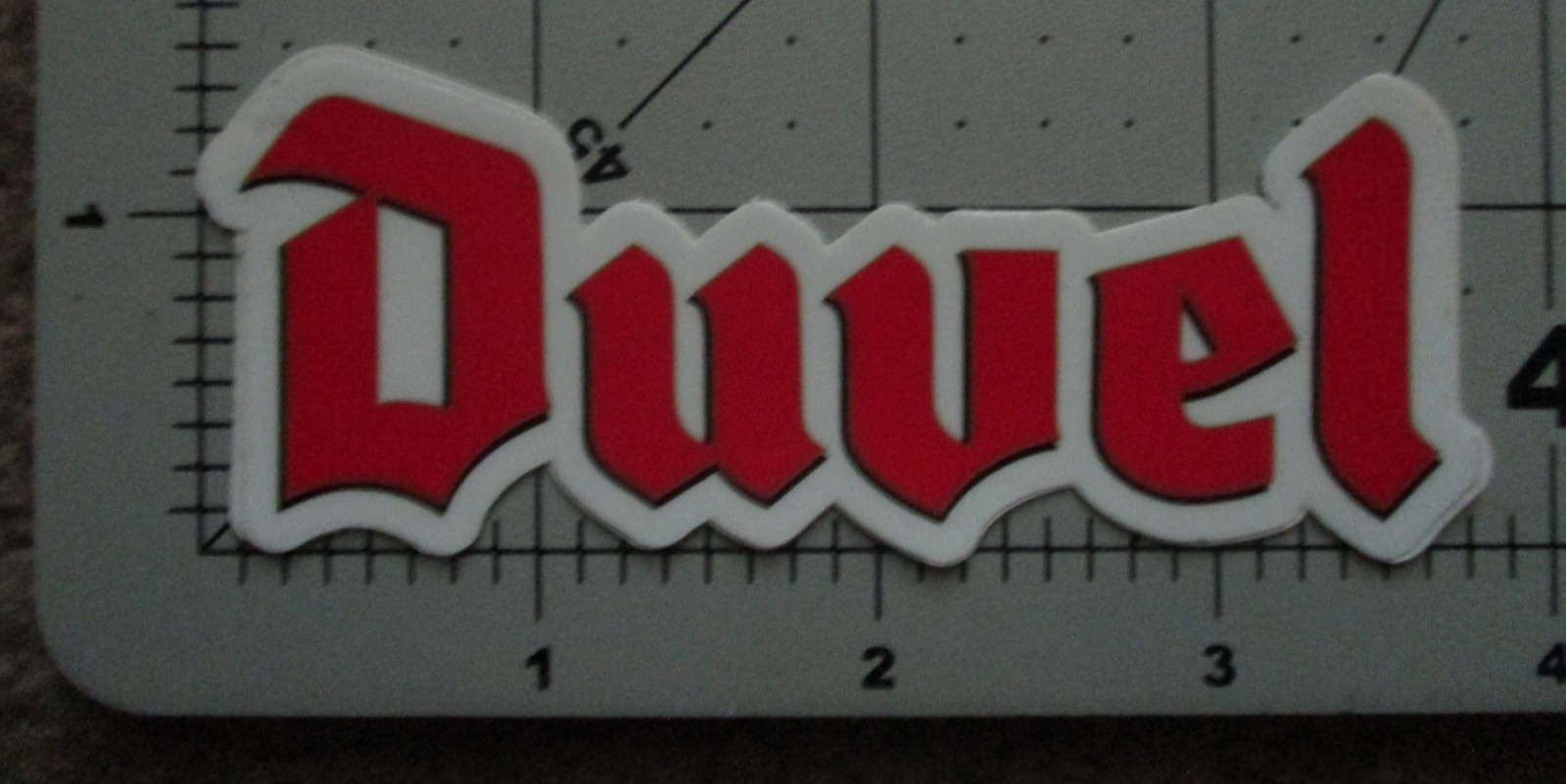 DUVEL BELGIAN GOLDEN ALE belgium classic logo STICKER decal craft beer brewery Z