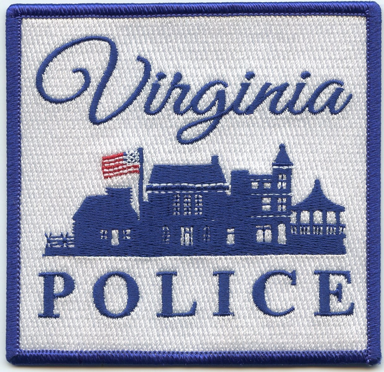 VIRGINIA ILLINOIS POLICE PATCH