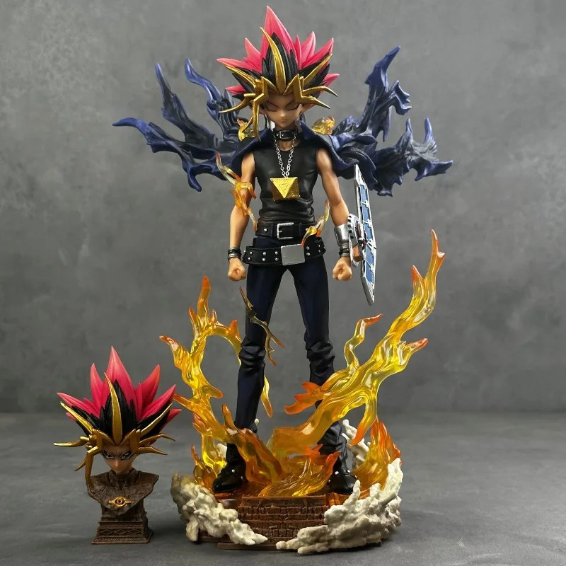 2025 28cm Yu-Gi-Oh Duel Monsters Yugi Muto GK PVC Figure Gift 2025 28cm Yu-Gi-Oh Duel Monsters Yugi Muto GK PVC Figure Gift
